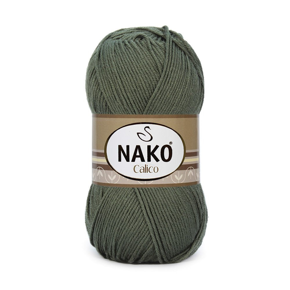 Nako Calico Yarn - Green 5306
