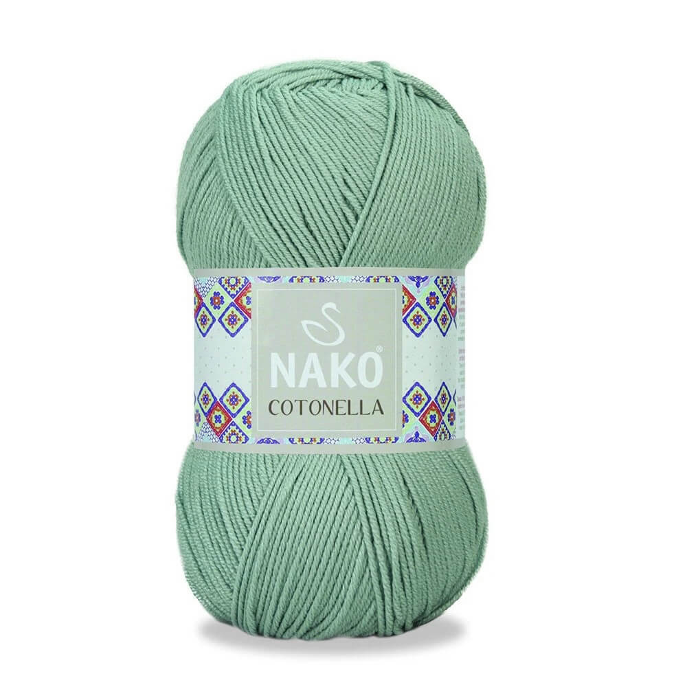 Nako Cotonella Yarn - Green 12721