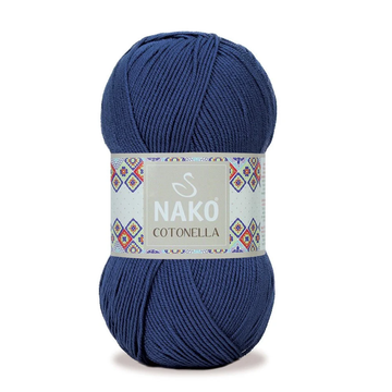 Nako Cotonella Yarn - Blue 2181