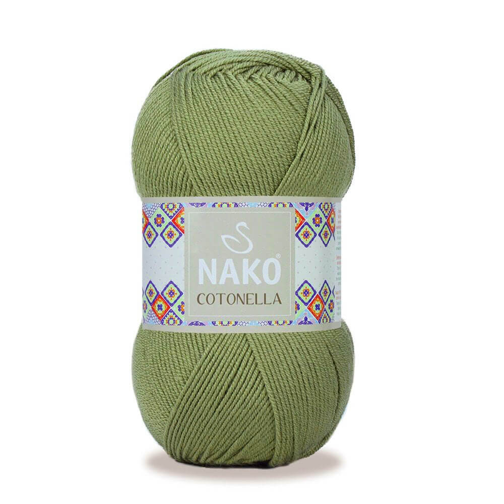 Nako Cotonella Yarn - Green 268