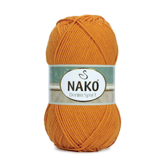 Nako Denim Sport Yarn - Orange 11790