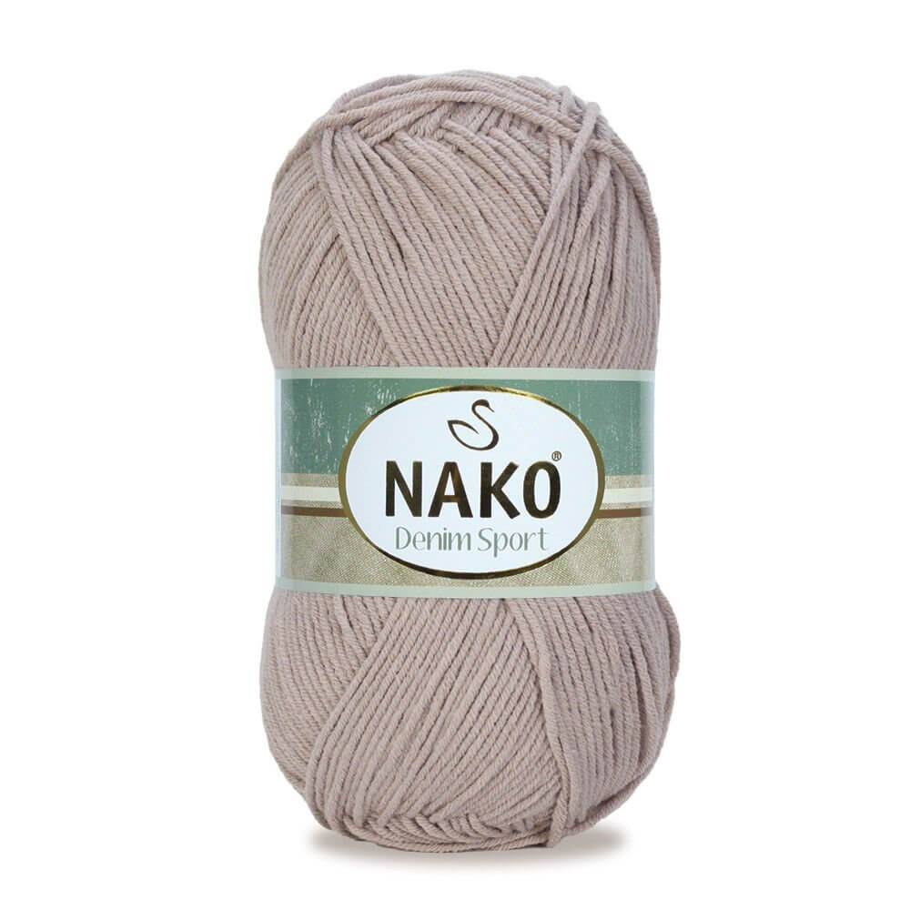 Nako Denim Sport Yarn - Grey Mauve 12383
