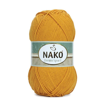 Nako Denim Sport Yarn - Yellow 1380
