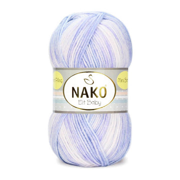 Nako Elit Baby Mini Batik Yarn - Multi-Color 32460