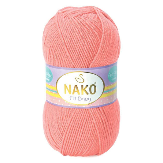 Nako Elit Baby Yarn - Peach 11452
