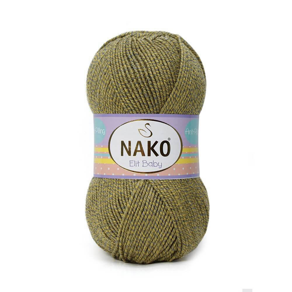 Nako Elit Baby Yarn - Multi-Color 21354