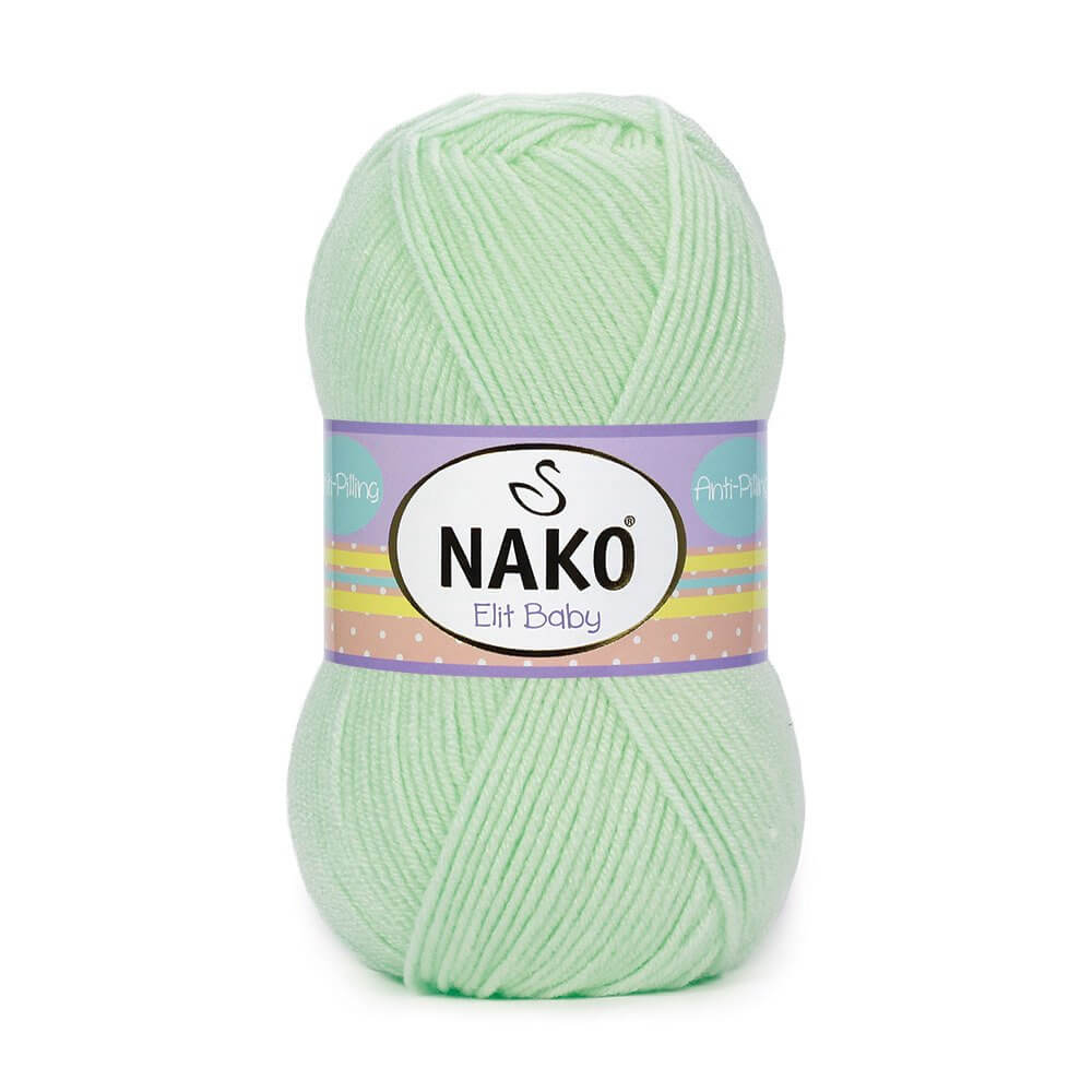 Nako Elit Baby Yarn - Green 2587