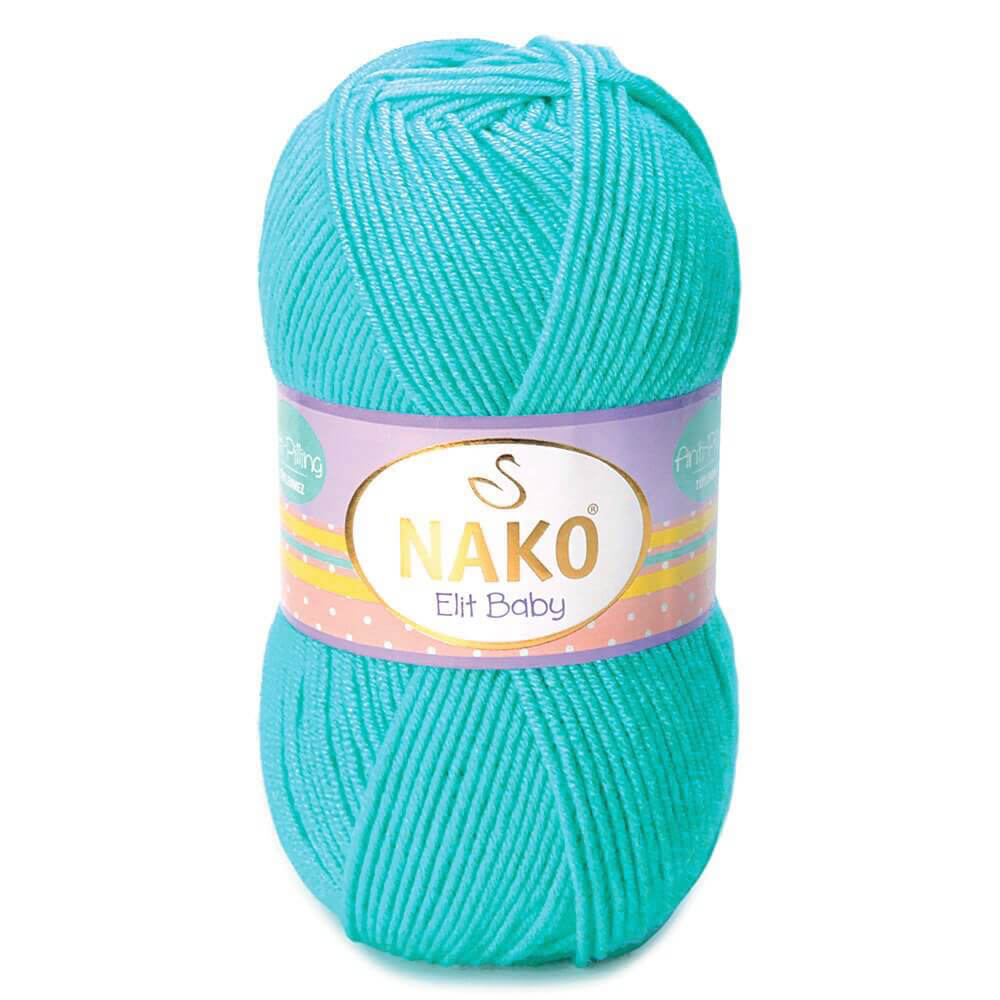 Nako Elit Baby Yarn - Turquoise Blue 3323