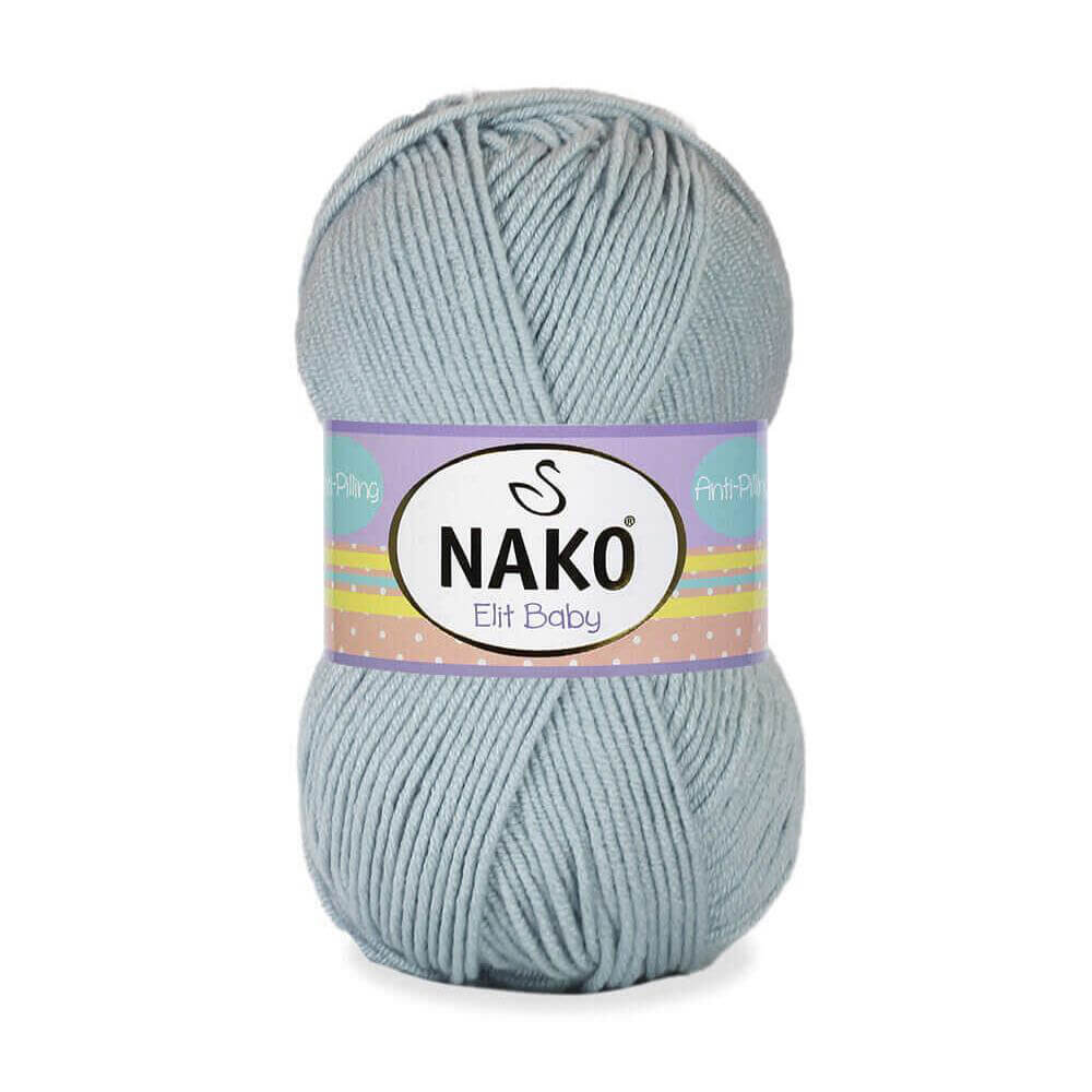 Nako Elit Baby Yarn - Grey 5378