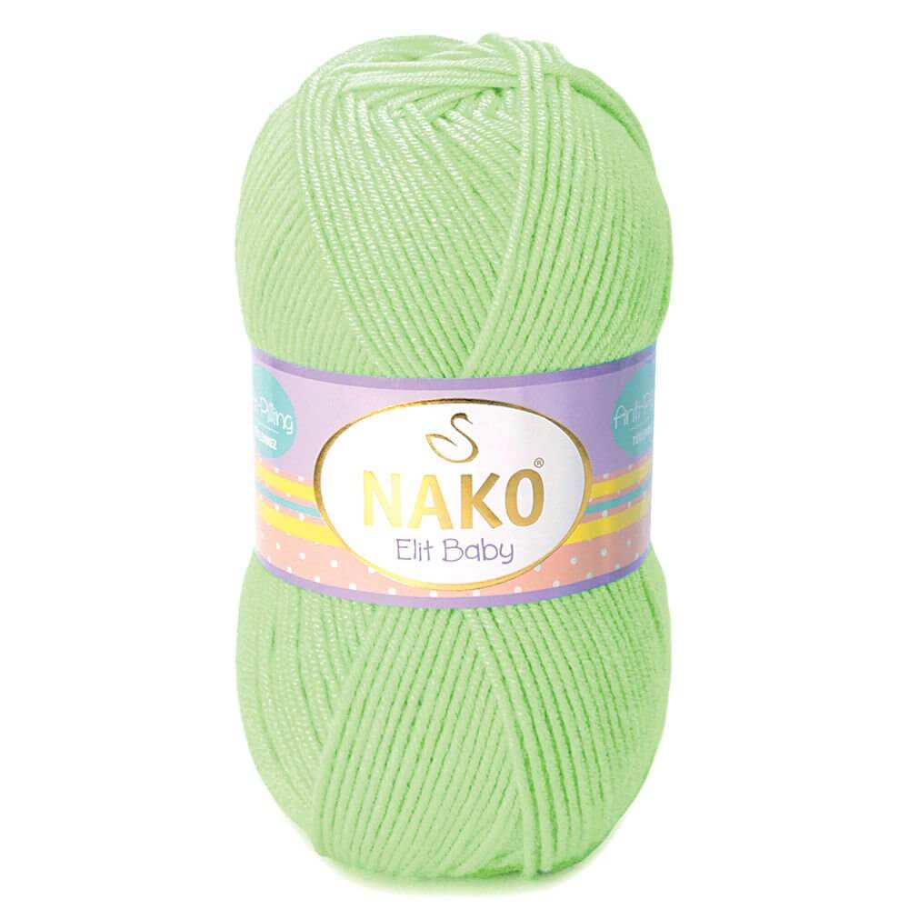 Nako Elit Baby Yarn - Green 6712