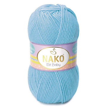 Nako Elit Baby Yarn - Sky Blue 6723