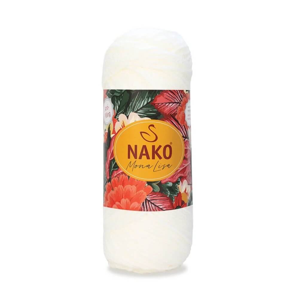 Nako Mona Lisa Yarn - White 98509