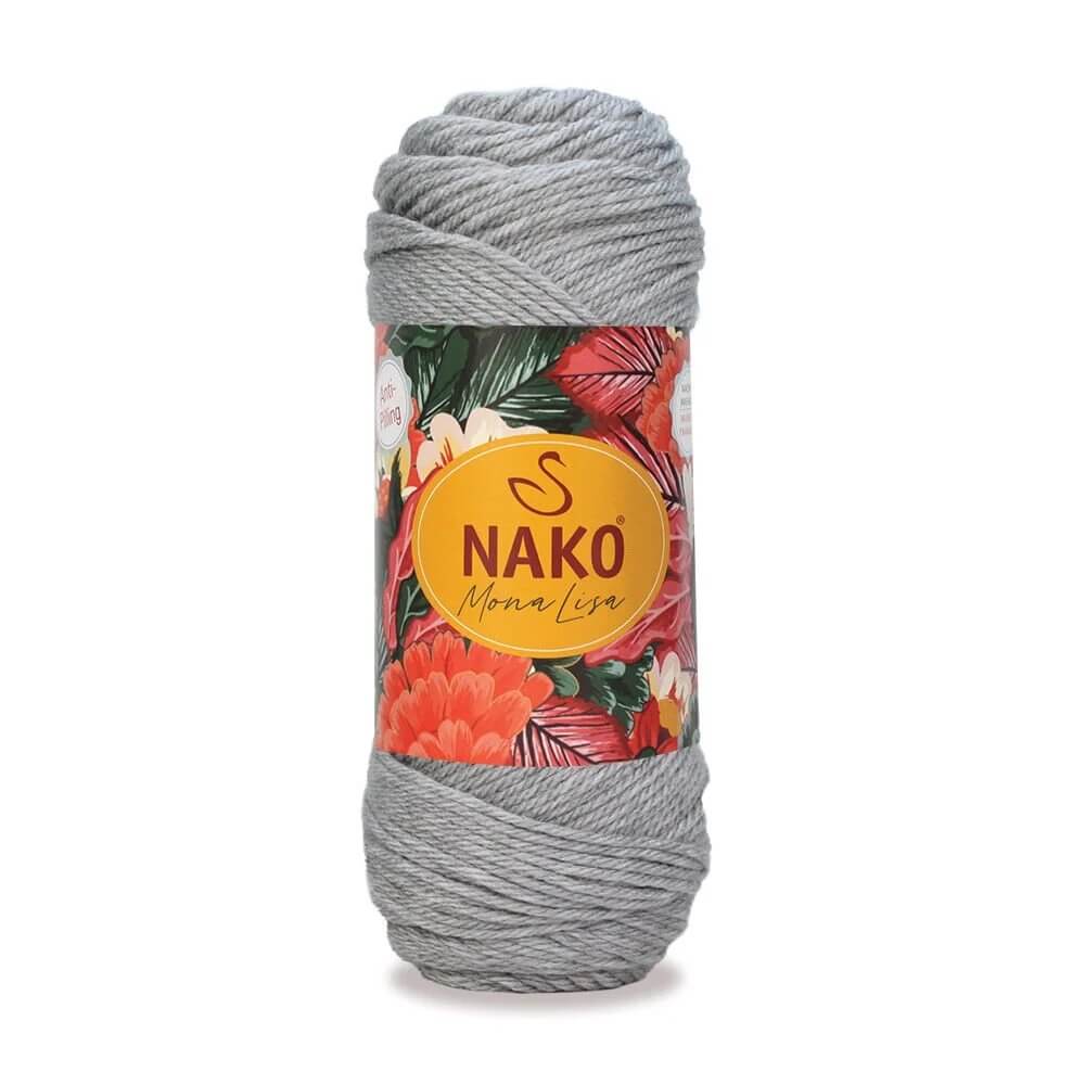 Nako Mona Lisa Yarn - Grey 98536