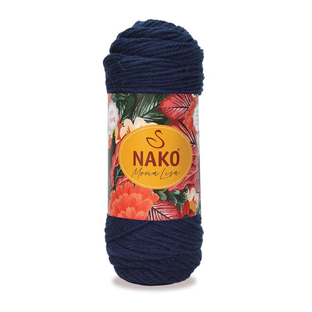 Nako Mona Lisa Yarn - Navy Blue 98207