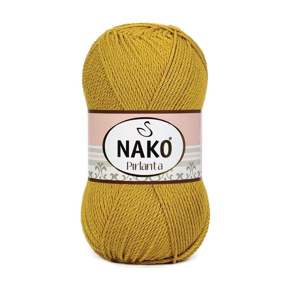Nako Pirlanta Yarn - Yellow 6706