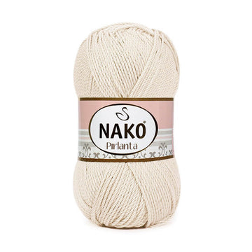 Nako Pirlanta Yarn - Beige 10889