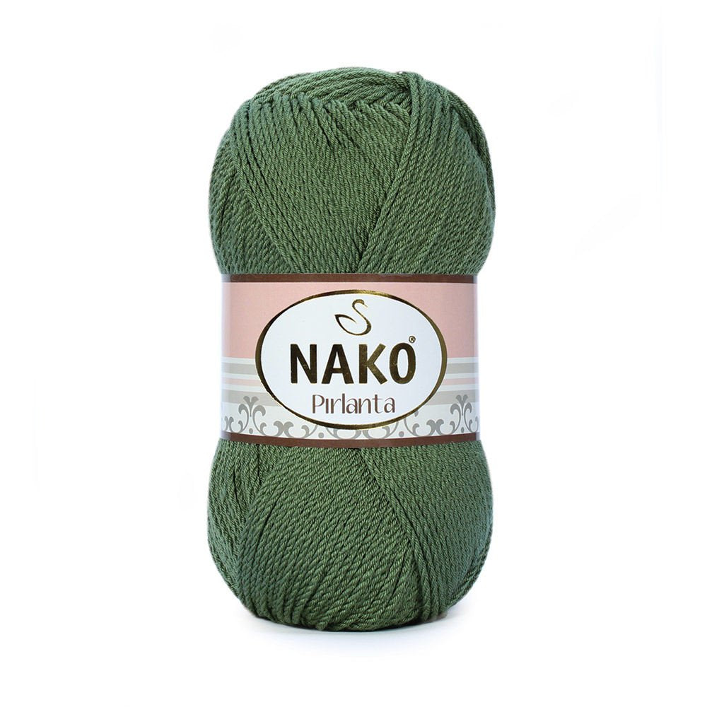 Nako Pirlanta Yarn - Green 11253