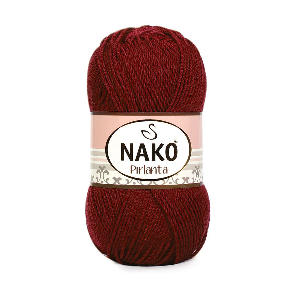 Nako Pirlanta Yarn - Red 1175 – Magic Needles