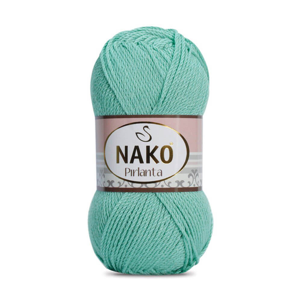 Nako Pirlanta Yarn - Green 1297