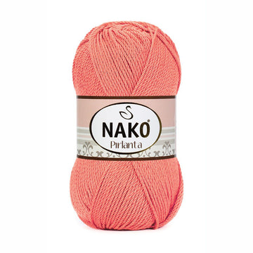 Nako Pirlanta Yarn - Peach 12991