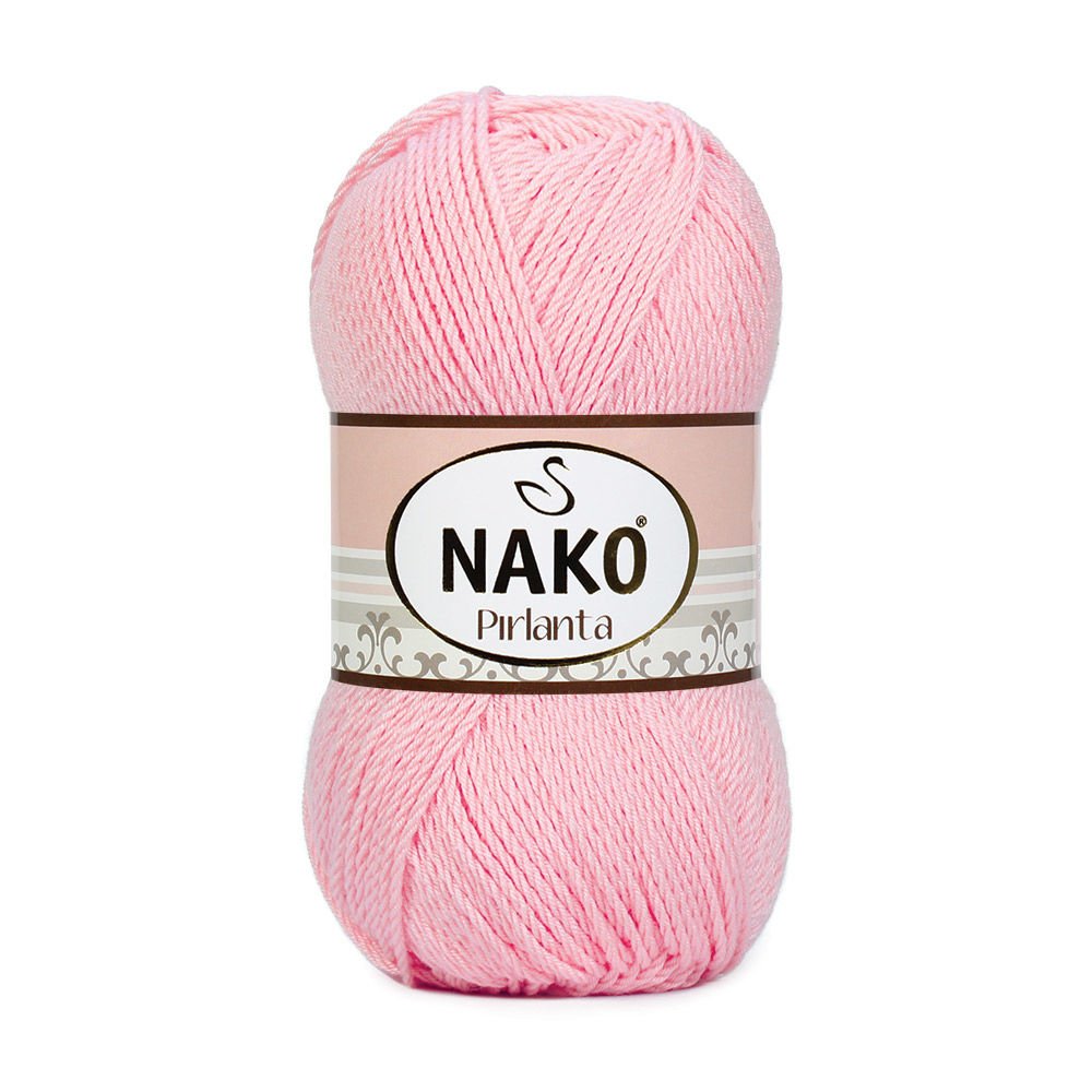 Nako Pirlanta Yarn - Pink 2197