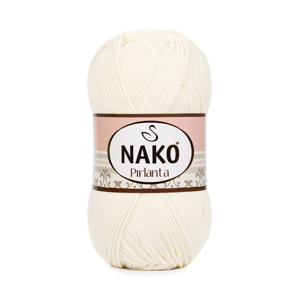 Nako Pirlanta Yarn - Ecru 300
