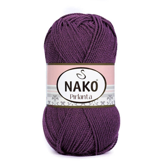 Nako Pirlanta Yarn - Wine 60