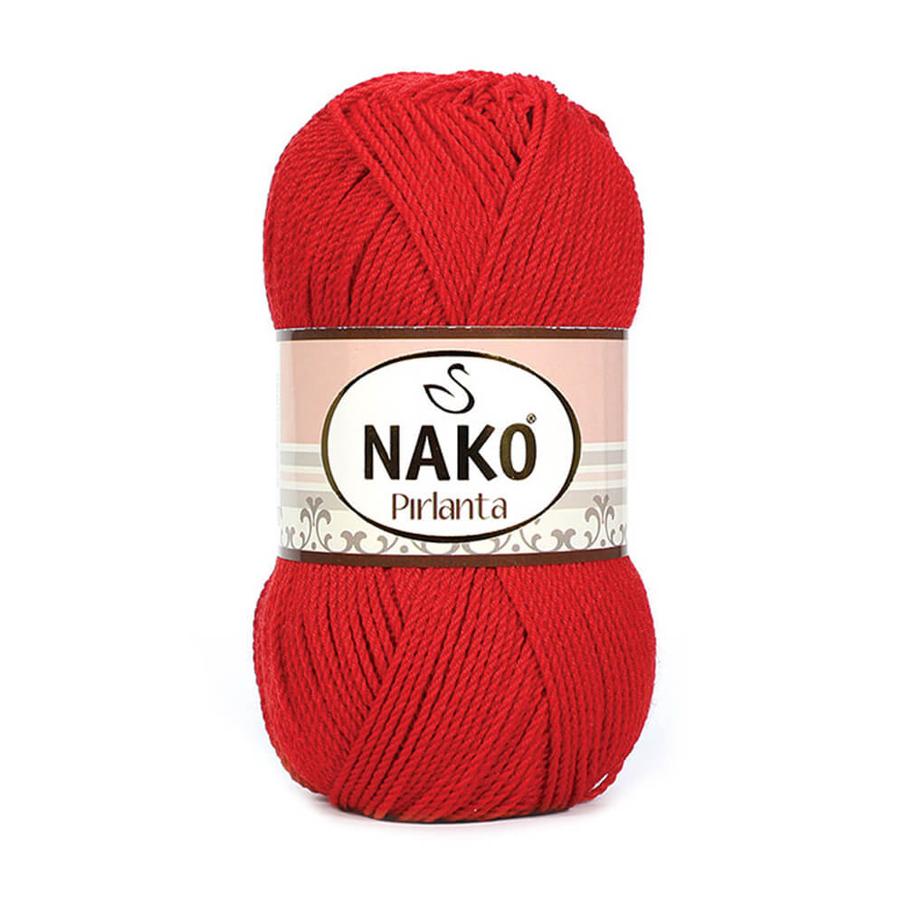Nako Pirlanta Yarn - Red 6741
