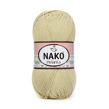Nako Pirlanta Yarn - Brown 6742