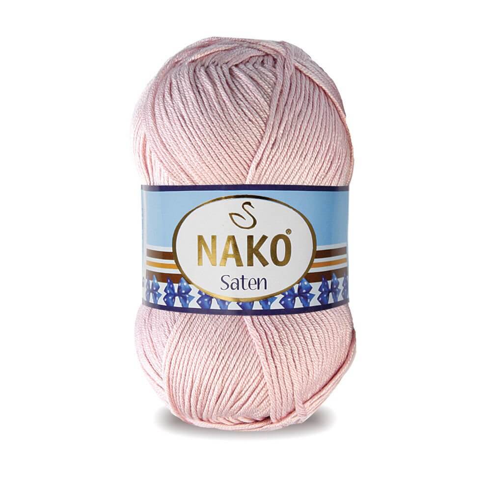 Nako Saten Yarn - Pink 1479