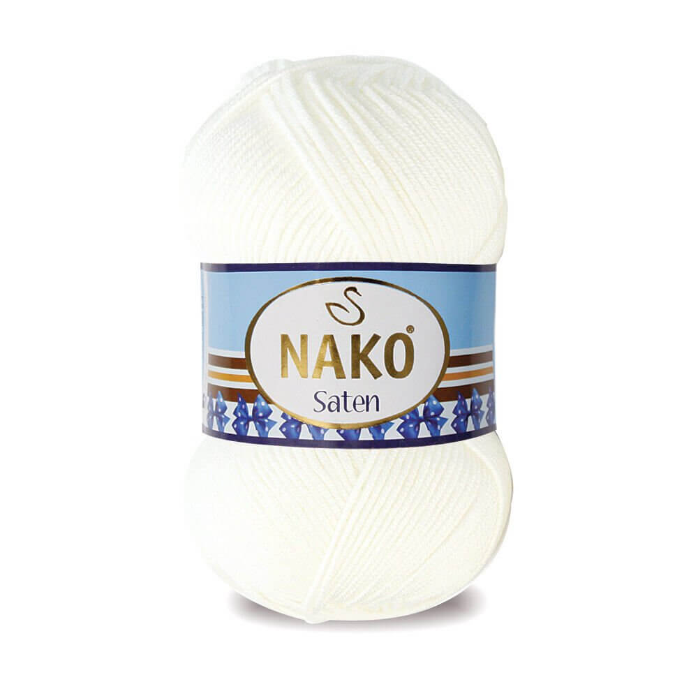 Nako Saten Yarn - Ecru 300