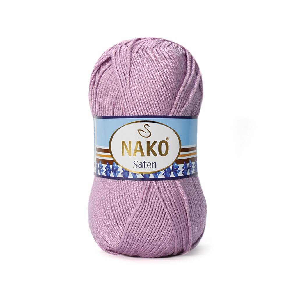 Nako Saten Yarn - Pink 5117