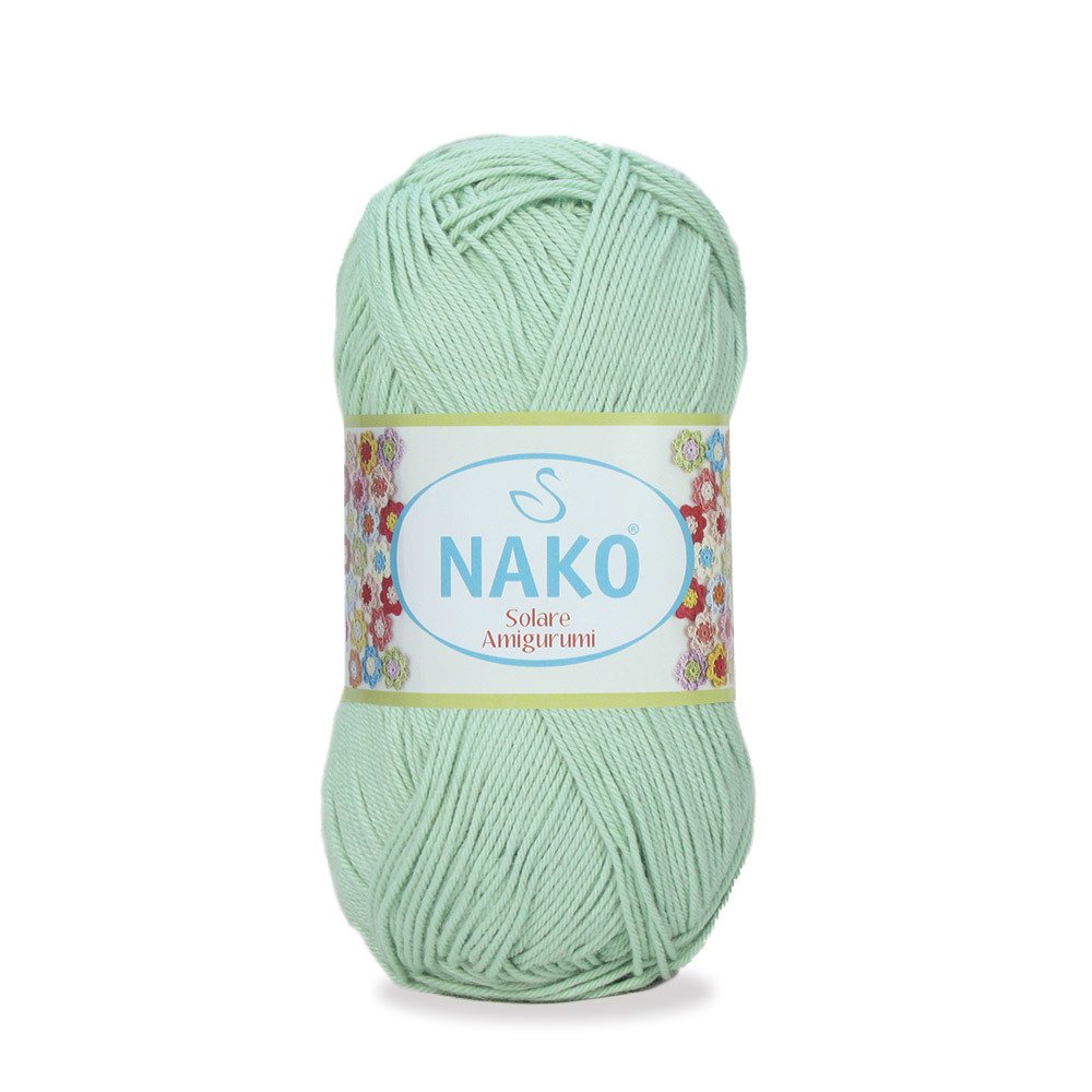 Nako Solare Amigurumi Yarn - Green 10331