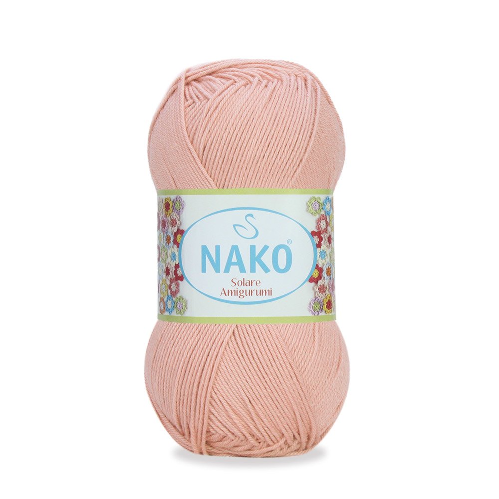 Nako Solare Amigurumi Yarn - Pink 11630