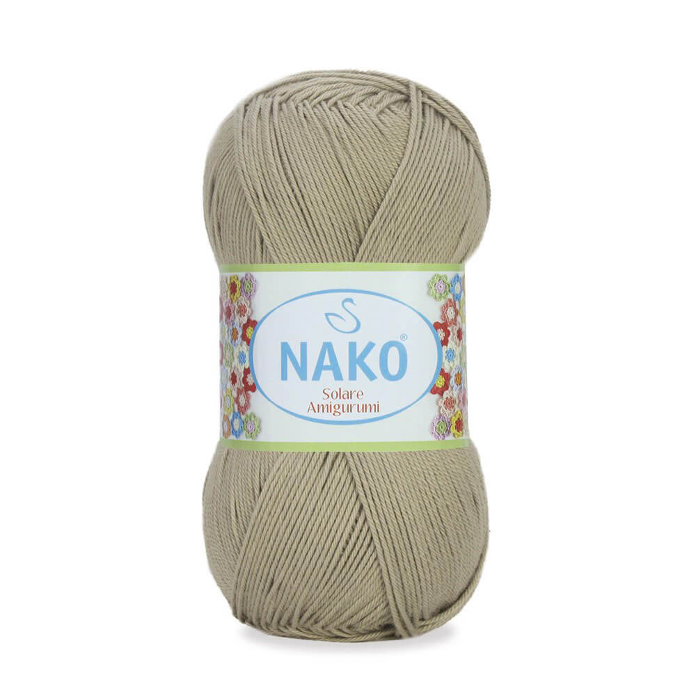 Nako Solare Amigurumi Yarn - Brown 257