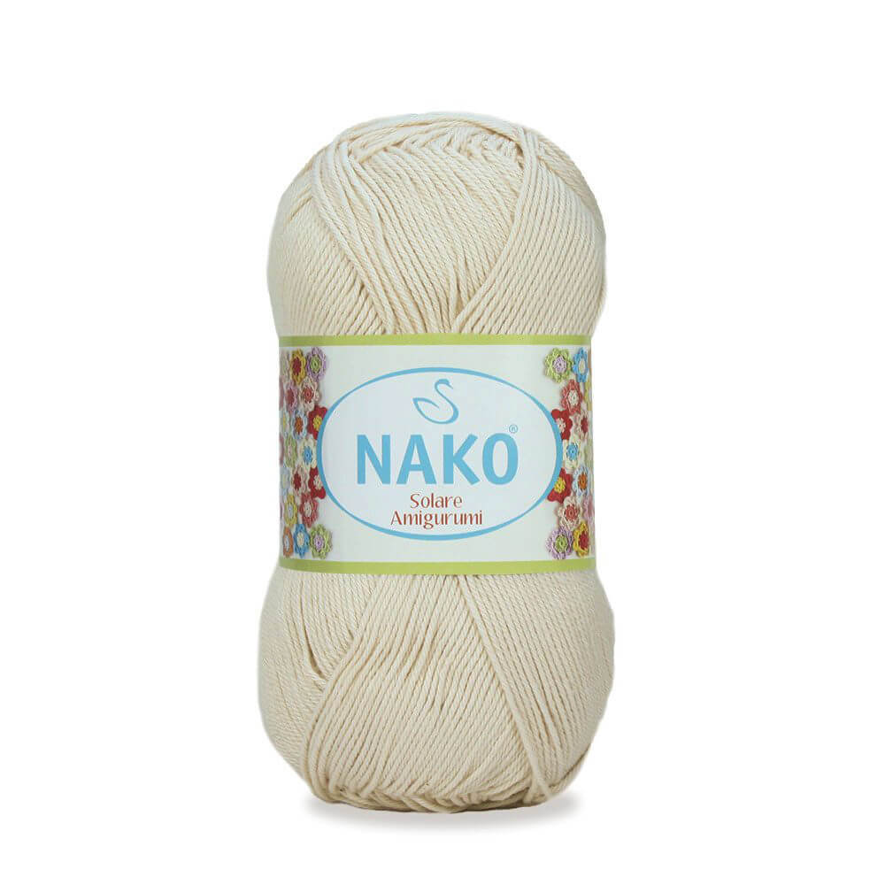 Nako Solare Amigurumi Yarn - Cream 3782