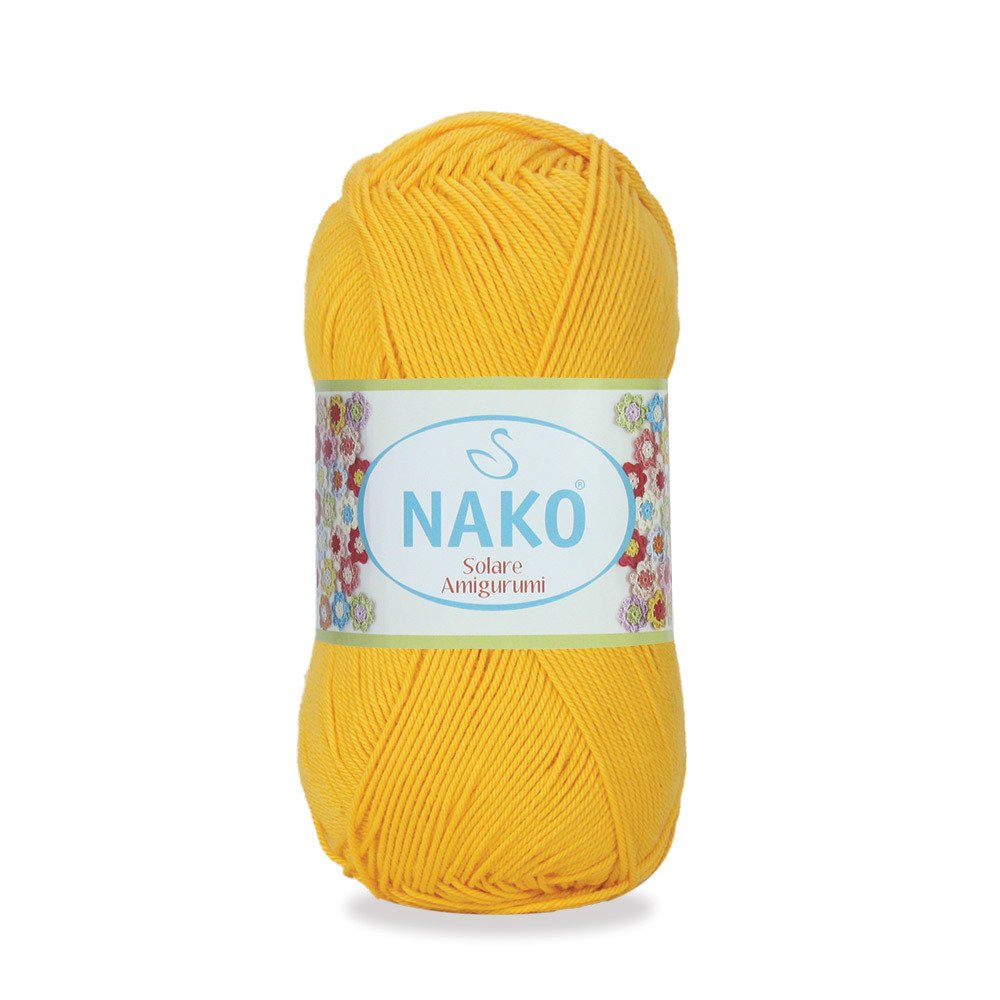 Nako Solare Amigurumi Yarn - Yellow 6949