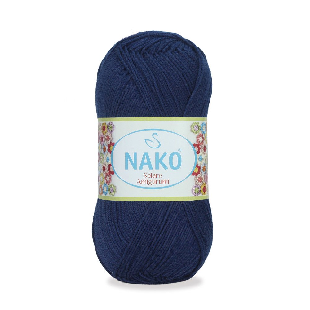 Nako Solare Amigurumi Yarn - Navy Blue 6955