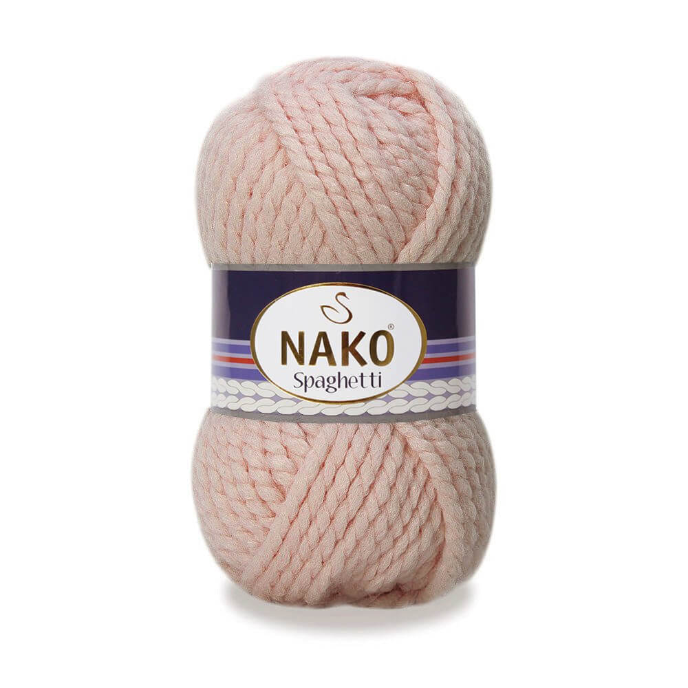 Nako Spaghetti Thick Chunky Yarn - Light Pink 10639