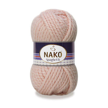 Nako Spaghetti Thick Chunky Yarn - Light Pink 10639