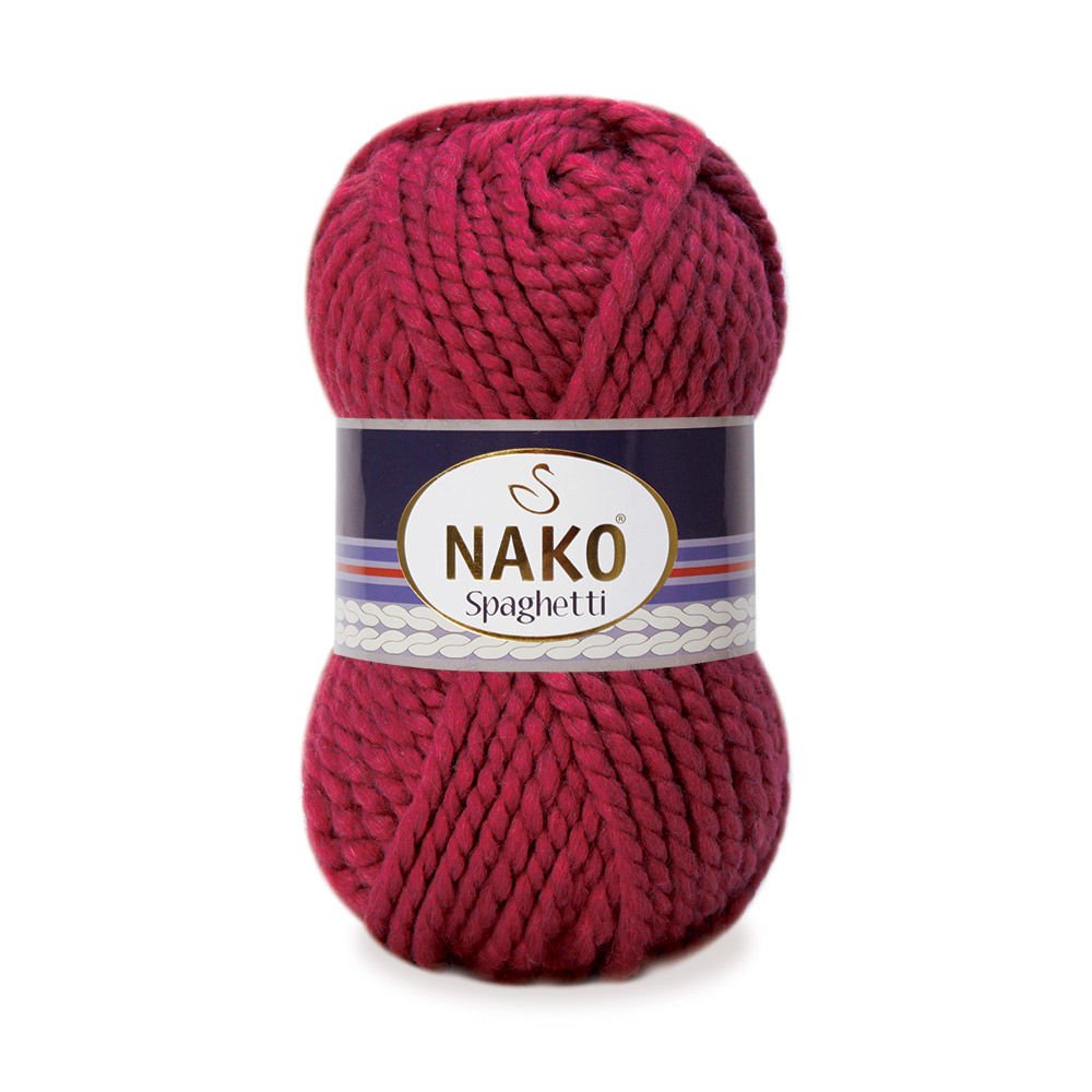 Nako Spaghetti Thick Chunky Yarn - Sour cherry 3630