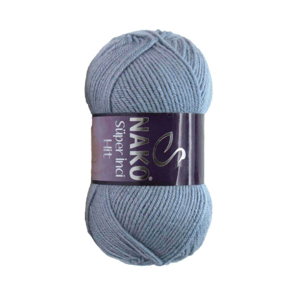 Nako Super Inci Hit Yarn - Blue 1986