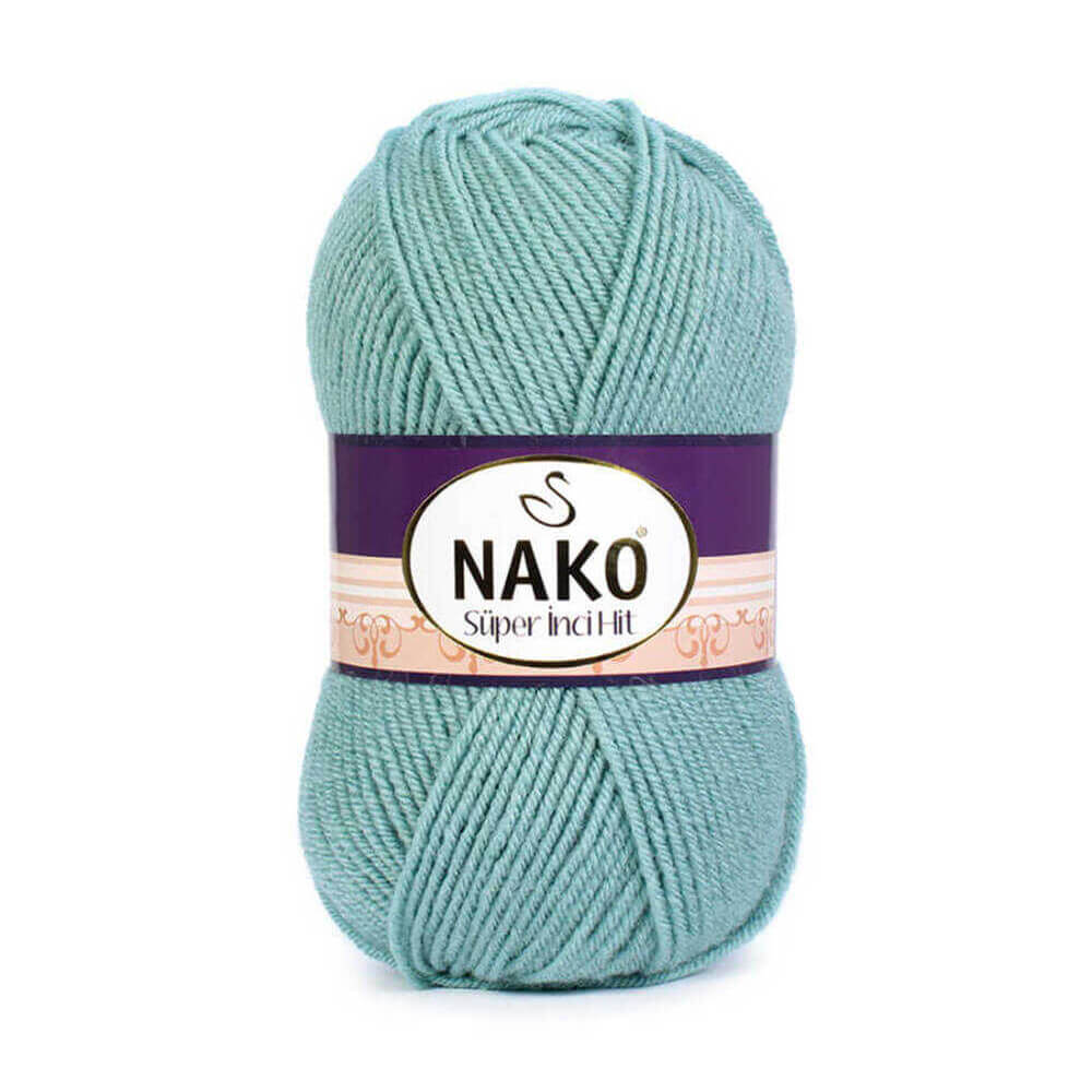 Nako Super Inci Hit Yarn - Green 2524