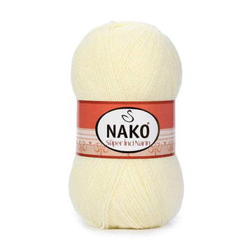 Nako Super Inci Narin Yarn - Cream 256