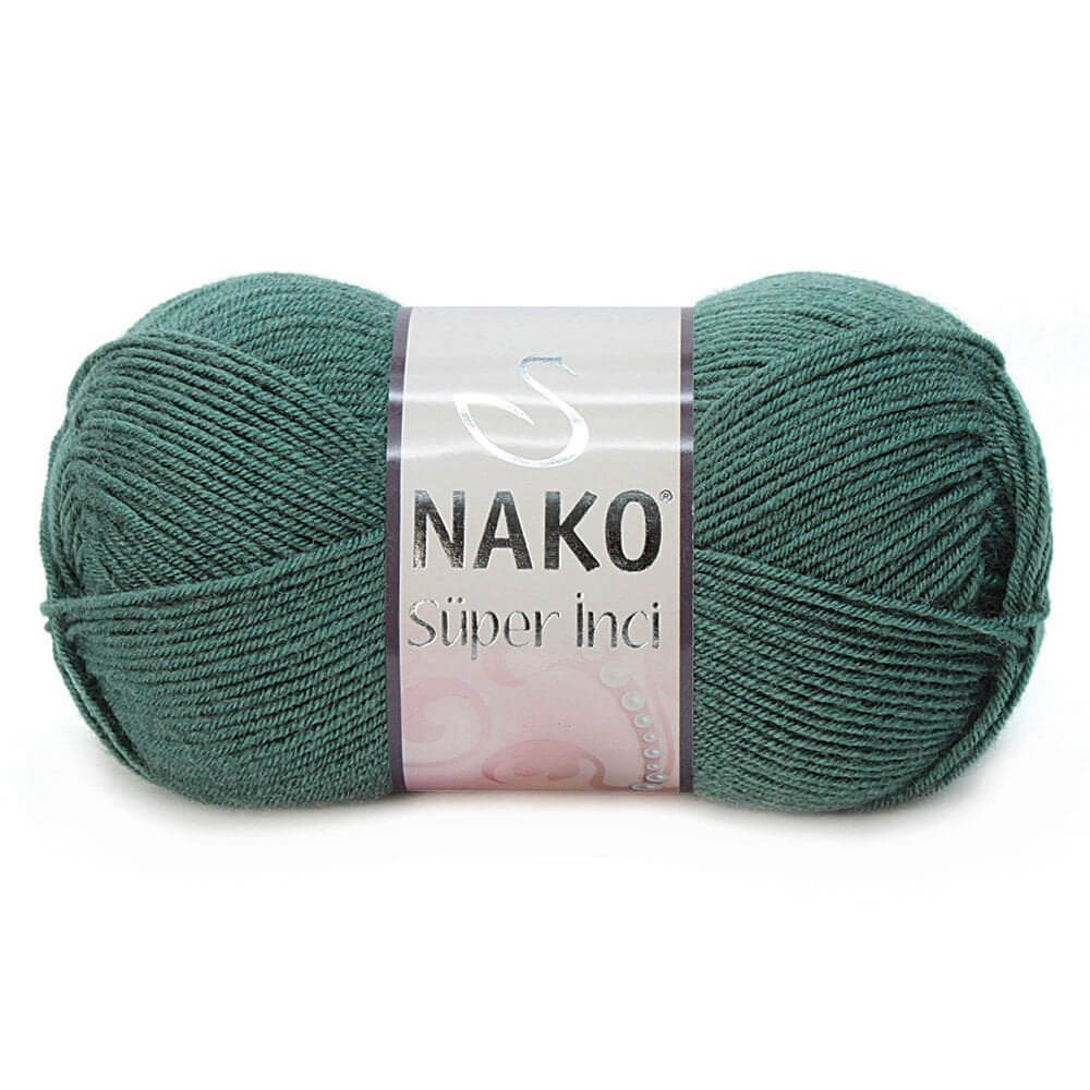 Nako Super Inci Yarn - Green 10469