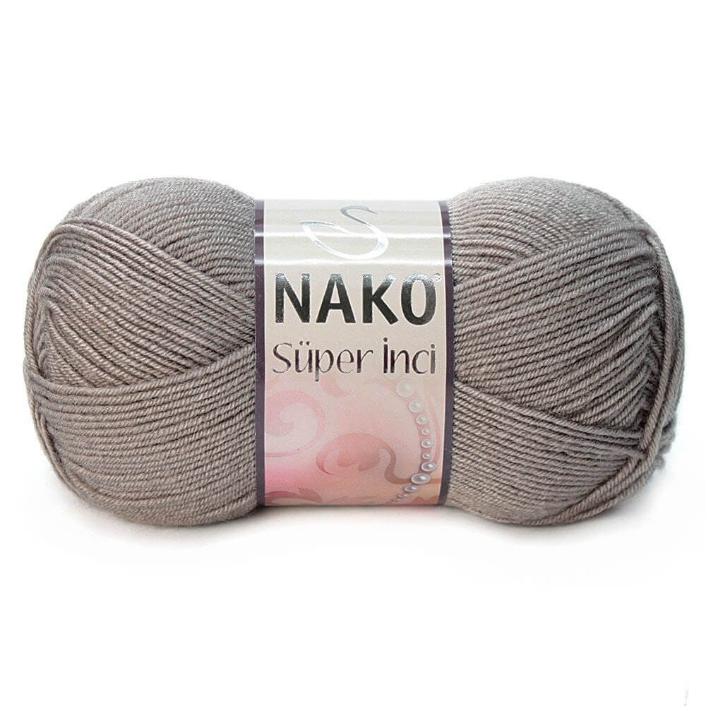 Nako Super Inci Yarn - Brown 2000