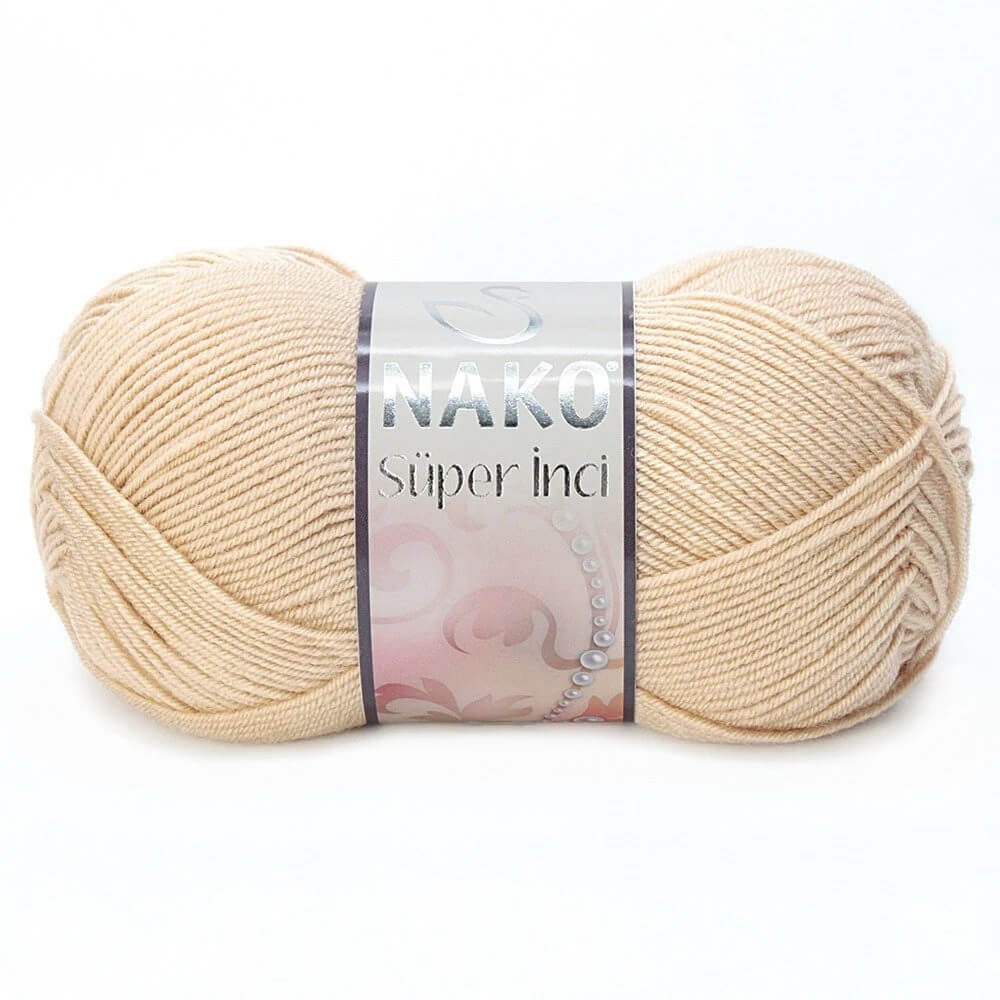 Nako Super Inci Yarn - Brown 219