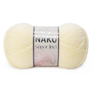Nako Super Inci Yarn - Yellow 256
