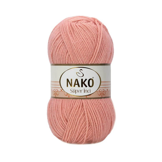 Nako Super Inci Yarn - Pink 2807