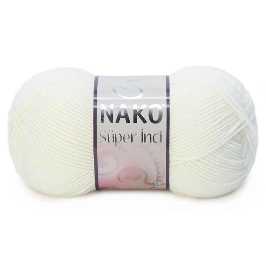 Nako Super Inci Yarn - Cream 300